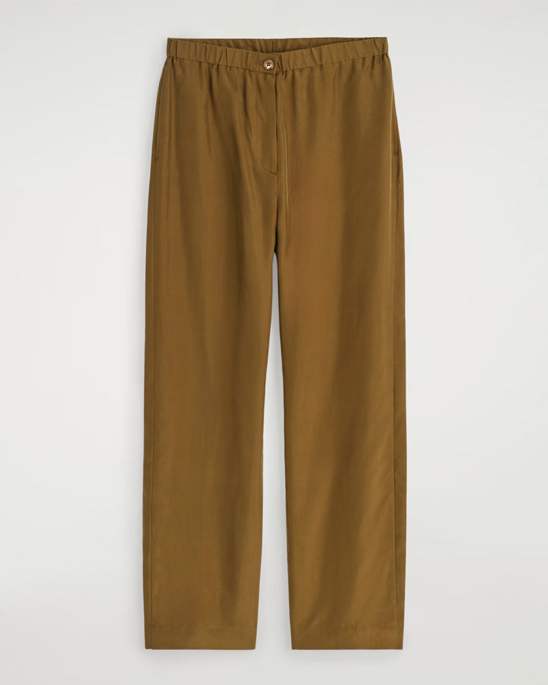 IZA | Szykowny komplet z drapowanym dekoltem typu woda