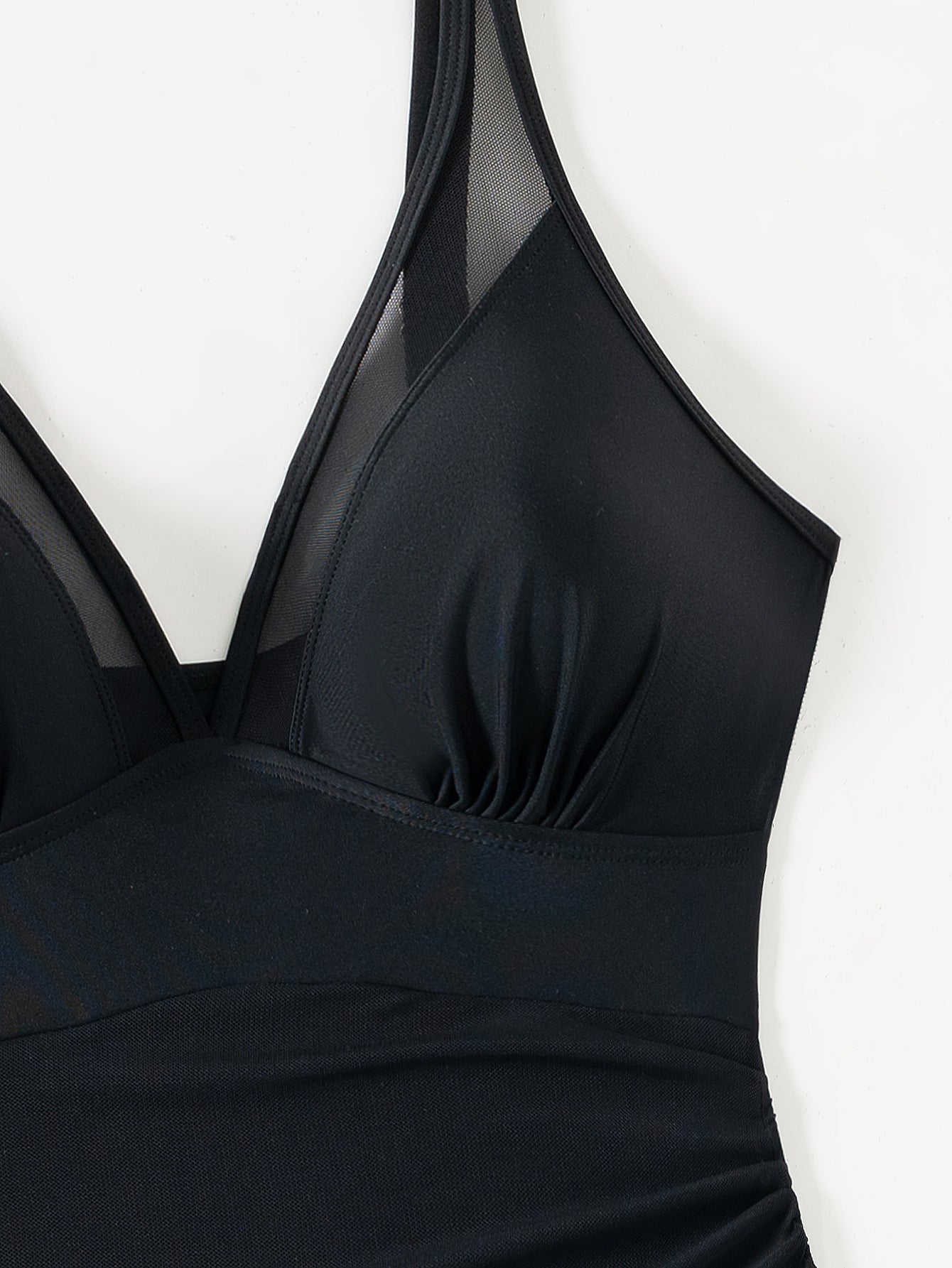 LUBA | Wyszczuplający siateczkowy kostium kąpielowy sarong