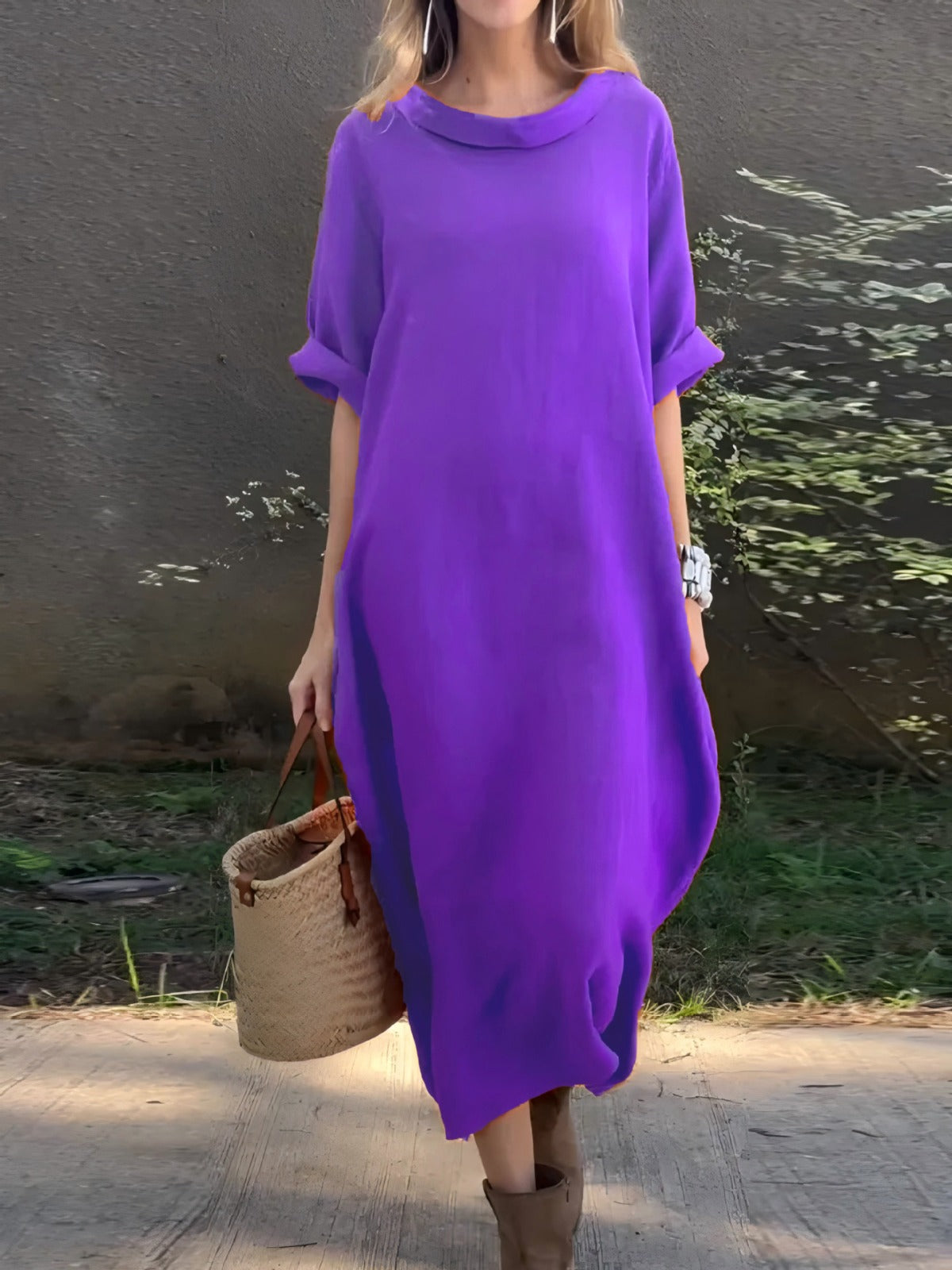 MARIOLA | Lekka Sukienka Maxi