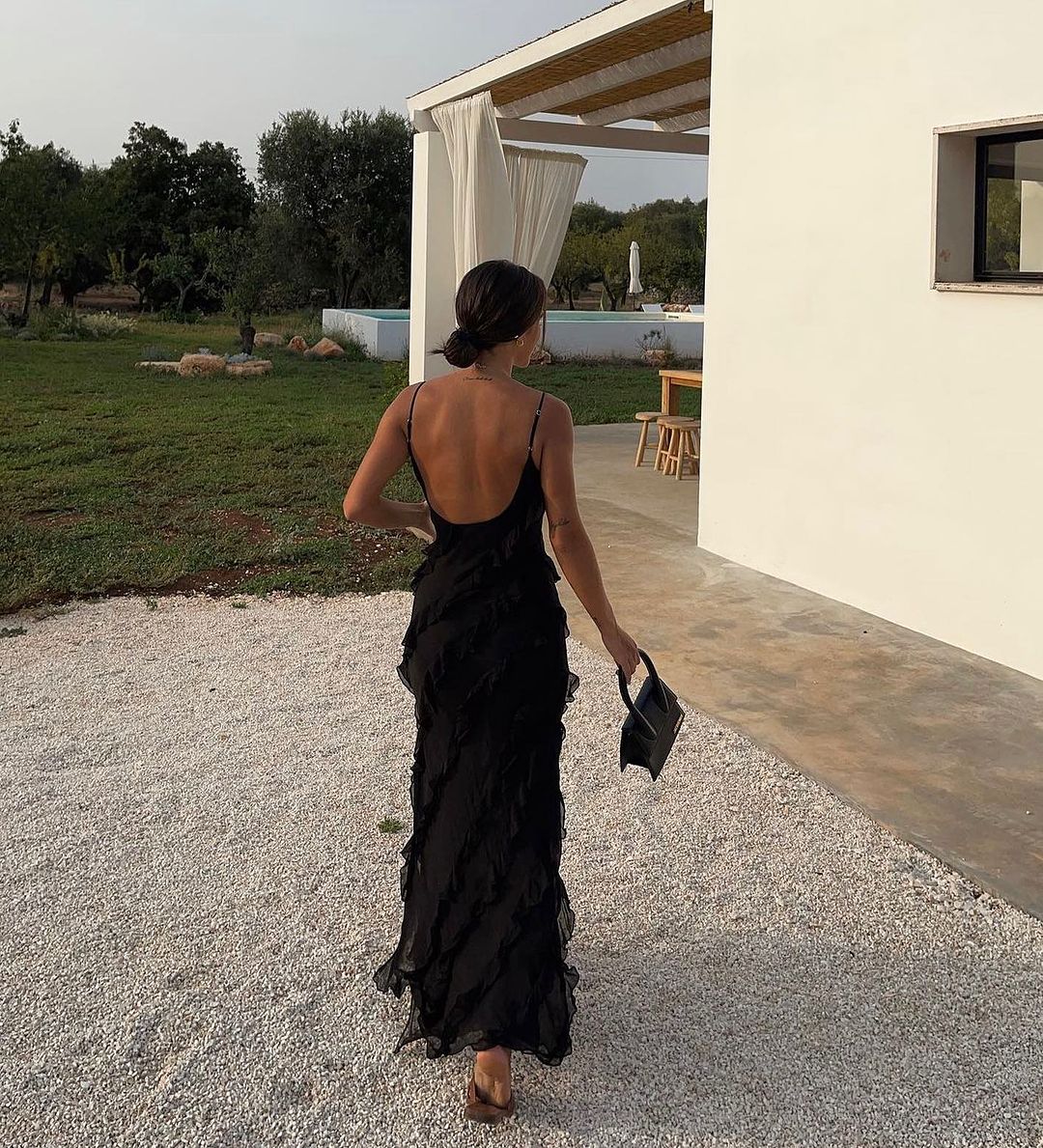 ZARA | Sukienka z falbanami