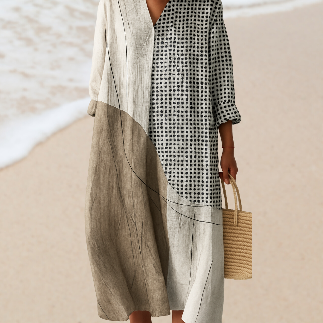 SOFIE | Sukienka inspirowana sztuką – Naturalne piękno, które przyciąga uwagę