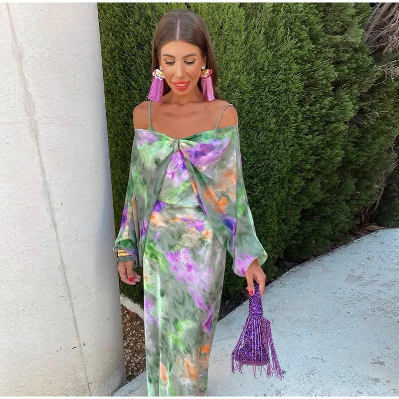 ANIS | Długa Sukienka