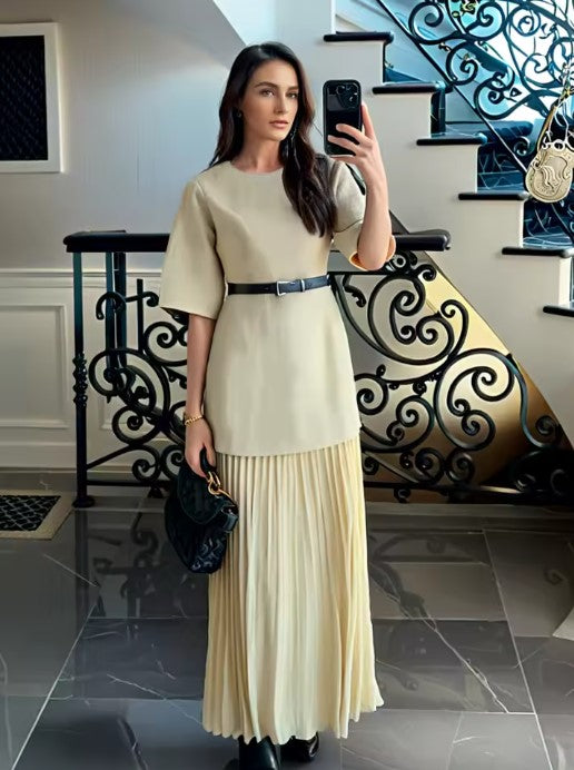 MICHAELA | Elegancka Ręcznie Robiona Sukienka