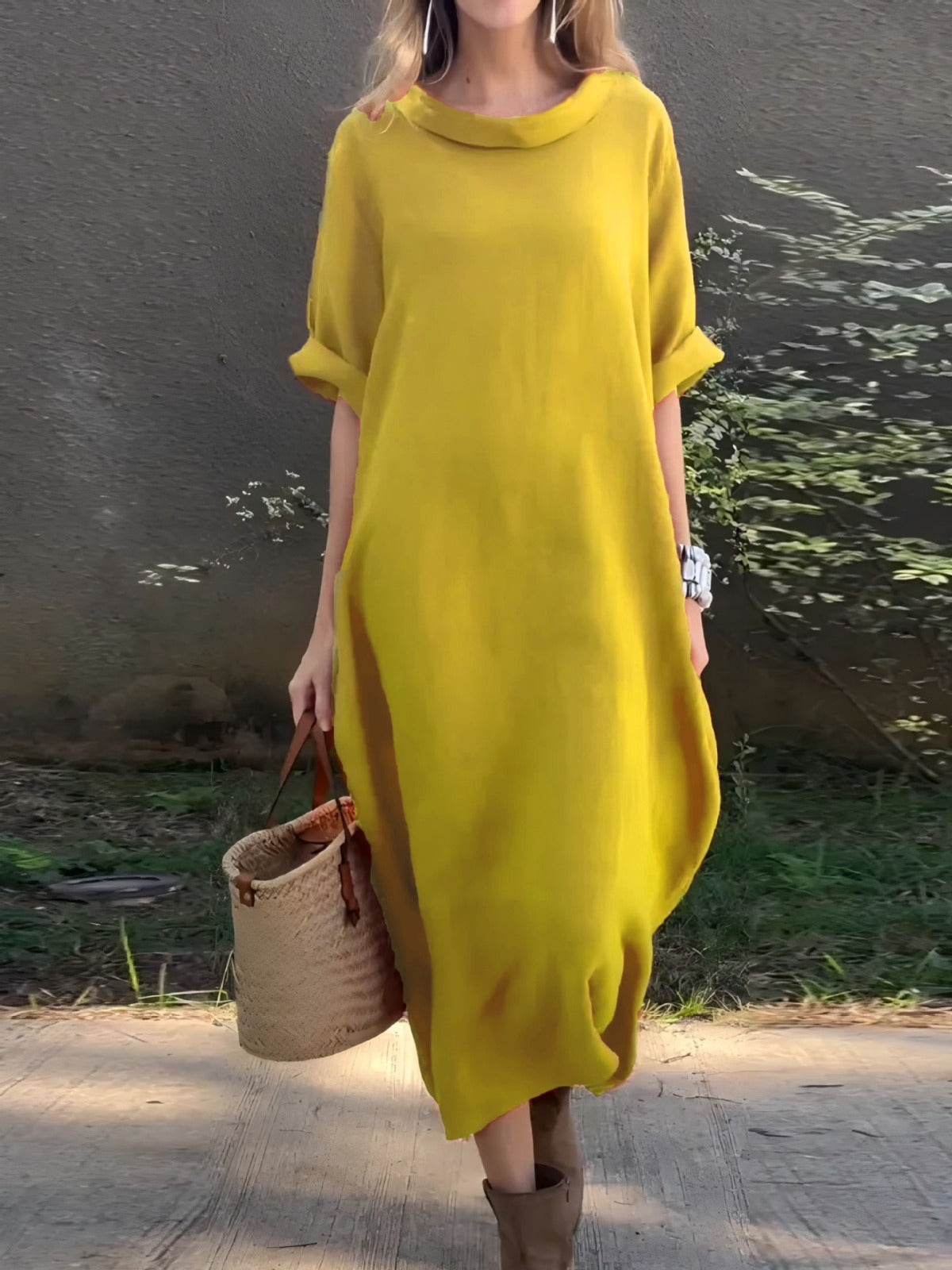 MARIOLA | Lekka Sukienka Maxi