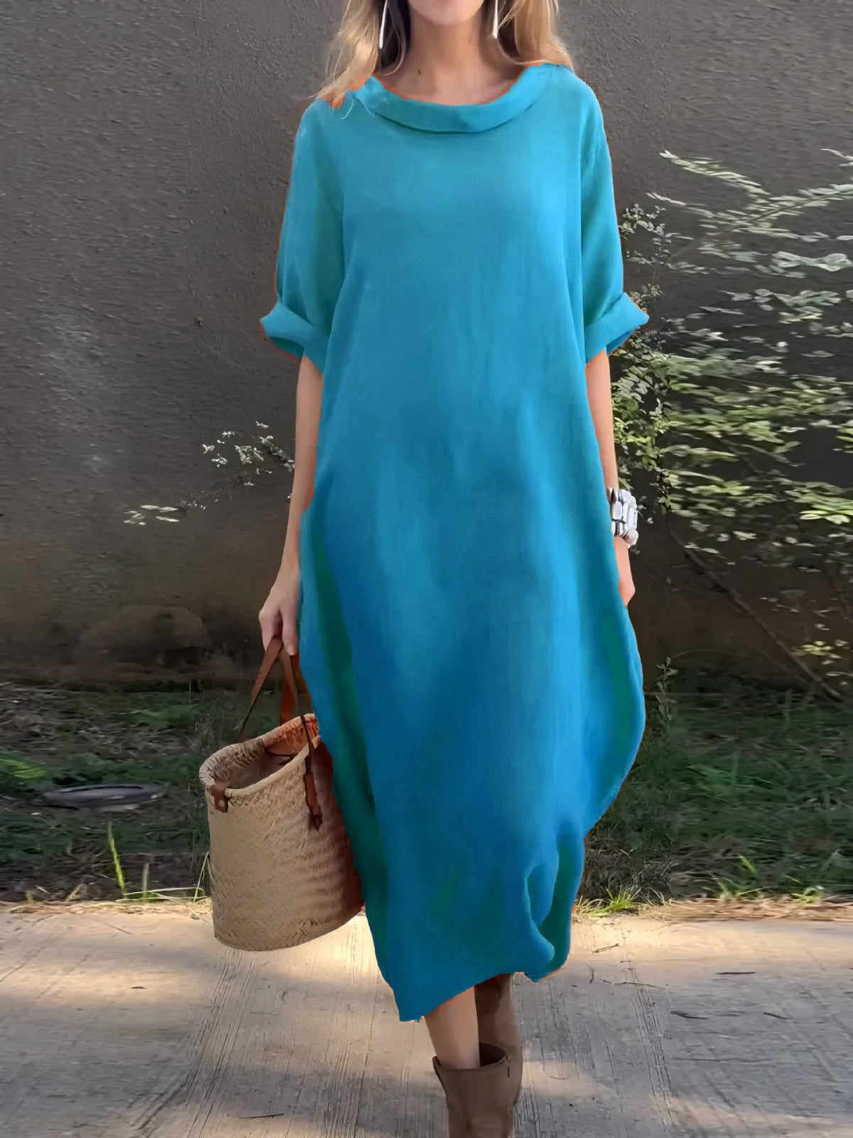 MARIOLA | Lekka Sukienka Maxi