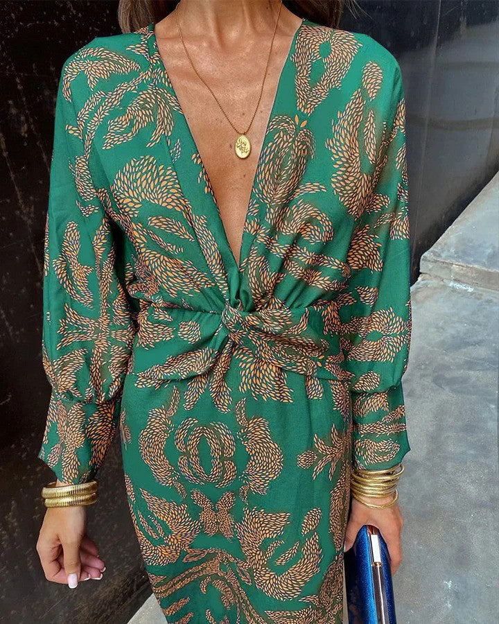 FERNANDA | Luksusowa Boho Sukienka Maxi