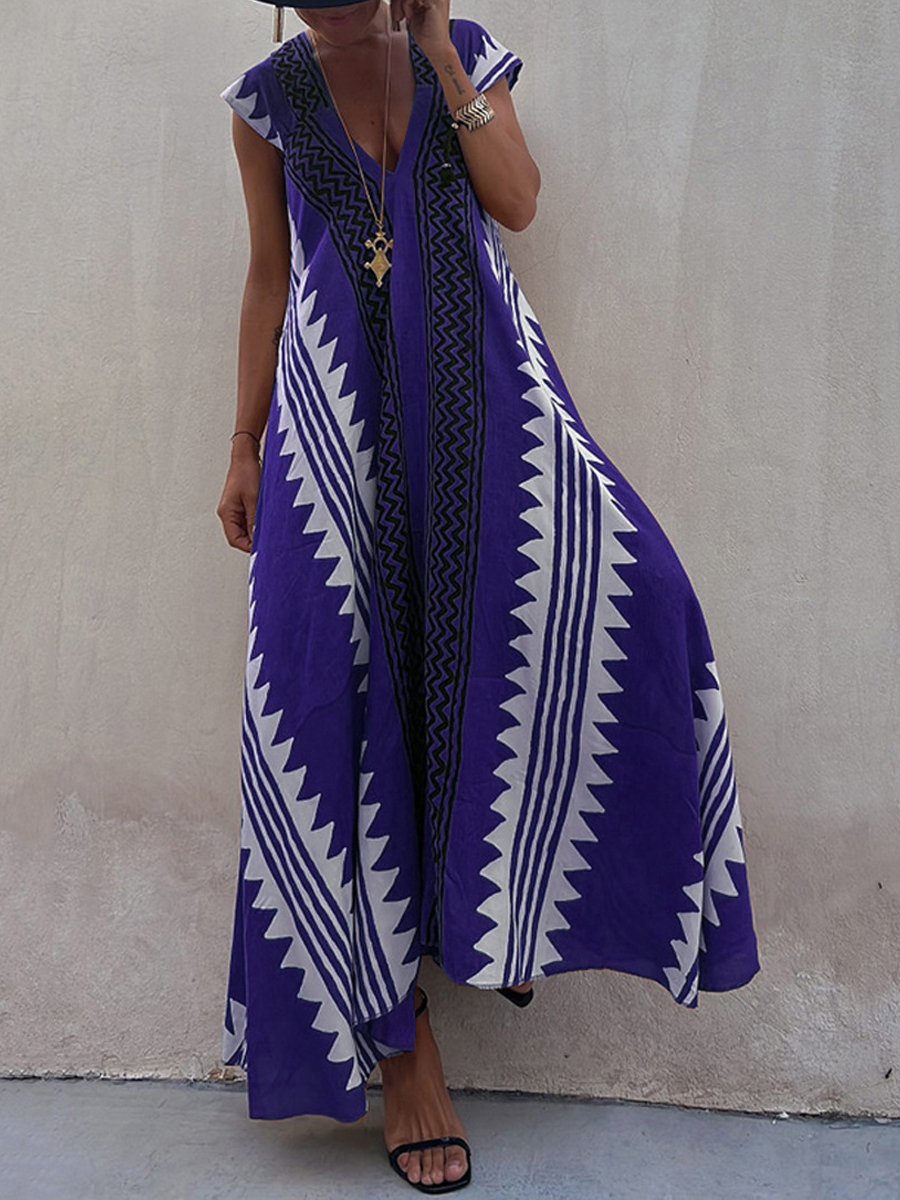 NOELIA | Sukienka bez rękawów z dekoltem w serek